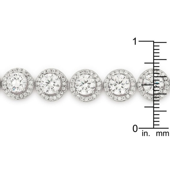 Royal Radiance Tennis Bracelet CZ 18.63ct High Quality Mother’s Day Gift Jewelry - Picture 2 of 3